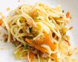 Hình bước làm 7 của món Mì xào nhanh gọn lẹ