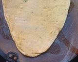 A picture of step 3 of Leftover Moong dal Paratha.