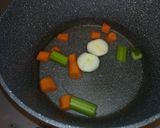 Foto del passaggio 8 della ricetta Pasta ripiena di cotechino al lambrusco su crema di lenticchie
