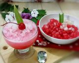 Foto langkah ke 5 dari resep Es Delima Merah Putih.