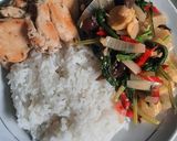 Foto langkah ke 4 dari resep Sayur Sawi Tumis.