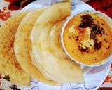A picture of step 5 of Simple And Healthy Sabudana Dosa.