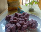 Foto langkah ke 9 dari resep Bolu Kukus Ubi Ungu 💜.