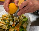 A picture of step 4 of Salad with Leftover Flat Bread.