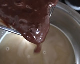 Foto del paso 7 de la receta: Tarta de queso light con gelatina de chocolate y pistachos