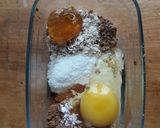 Foto del paso 2 de la receta: Budín rápido de avena y cacao (en microondas)