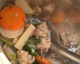 รูปขั้นตอนการทำที่ 1 ของ ต้มจืดปลาหมึกแห้งหมูสับ