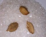 A picture of step 2 of Coconut Laddooooo.