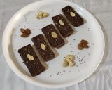 A picture of step 4 of Nutty chocolatey sukhdi.