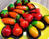 Foto langkah ke 7 dari resep Kue Buah Mini Thailand (Kanom Look Choup).