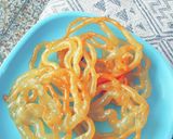 A picture of step 7 of Instant Jalebi.