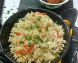 फ्राइड राइस (Fried Rice Recipe In Hindi) रेसिपी चरण 4 फोटो