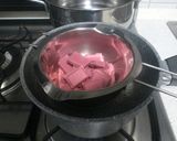 A picture of step 6 of Red Passion Cake.