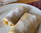 Palacsinta áfonyás túróval recept fázis 3 fotója