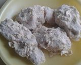 Foto langkah ke 8 dari resep Ayam Kentucky Ala Saya 3Bahan saja (Tanpa tepung instan).
