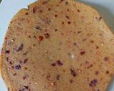 A picture of step 1 of Spicy papad.