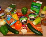 A picture of step 1 of Mike's Chilly Tangy Feta Summertime Pasta Salad.