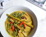 Foto langkah ke 4 dari resep Tahu buncis kuah santan.