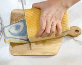 Hình bước làm 6 của món Bánh mì gối hoa đậu biếc|Butterfly pea flower bread 🧊
