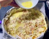 Foto del paso 5 de la receta Quiche de verduras y salmón