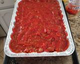 A picture of step 4 of Kethro's Meaty Lasagna.