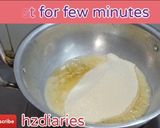 A picture of step 4 of Punjabi suji halwa.