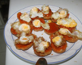 Foto del paso 3 de la receta: Tostas de huevo de codorniz