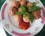 Foto langkah ke 8 dari resep Bregedel Tahu isi bakso ikan.
