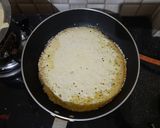 A picture of step 5 of Mix dal vegetable handavo (indian cake).