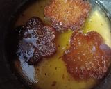 A picture of step 4 of Shahi Tukda (Flower shaped).