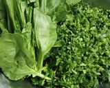 A picture of step 2 of Palak aloo ki sabzi.