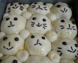 Foto langkah ke 8 dari resep Eggless DoraBear Bread.