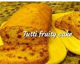 A picture of step 6 of Whole-wheat Tutti-frutti cake.