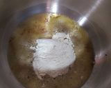 A picture of step 2 of Dabba gosht.