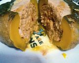 รูปขั้นตอนการทำที่ 5 ของ ห่อหมกฟักทองหมูเด้ง