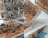 Foto langkah ke 6 dari resep Batik Cake Cruchy with Chocolate Vla.