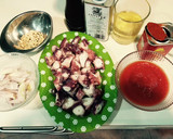 Foto del paso 1 de la receta: Pulpo en salsa
