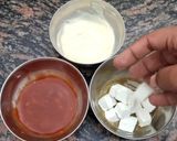 A picture of step 1 of Tricolour Paneer Toast 📌.