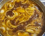 Foto langkah ke 5 dari resep Bola Bola Daging Saus Bistik.