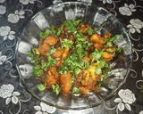 A picture of step 6 of Cauliflower Manchurian.