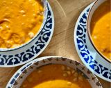 Foto del paso 3 de la receta: Sopa de tomate con garbanzos y huevo duro
