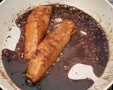 Foto langkah ke 3 dari resep Salmon Teriyaki Honey Glazed with mashed potato.