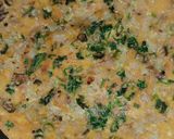 A picture of step 7 of Okra (Bhindi) Omelette.