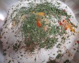 A picture of step 1 of Masala poori.