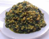 मेथीची भाजी (methi bhaji recipe in marathi) रेसिपी स्टेप 6 फोटो 