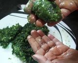 পালং চিকেন কিমার মালাই পুলি (palang chicken keemar puli recipe in Bengali) রেসিপির ধাপ 2 ছবি