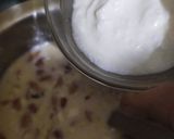 A picture of step 3 of Dry Fruit sweet curd.