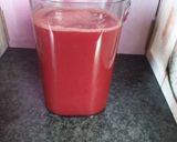 Une image de l'étape 1 de Smoothie pastèque 🍉 et framboises 😋.