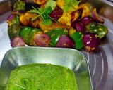 A picture of step 1 of Paneer Tikka.