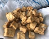 Foto langkah ke 1 dari resep Sayur kacang panjang tahu non msg.